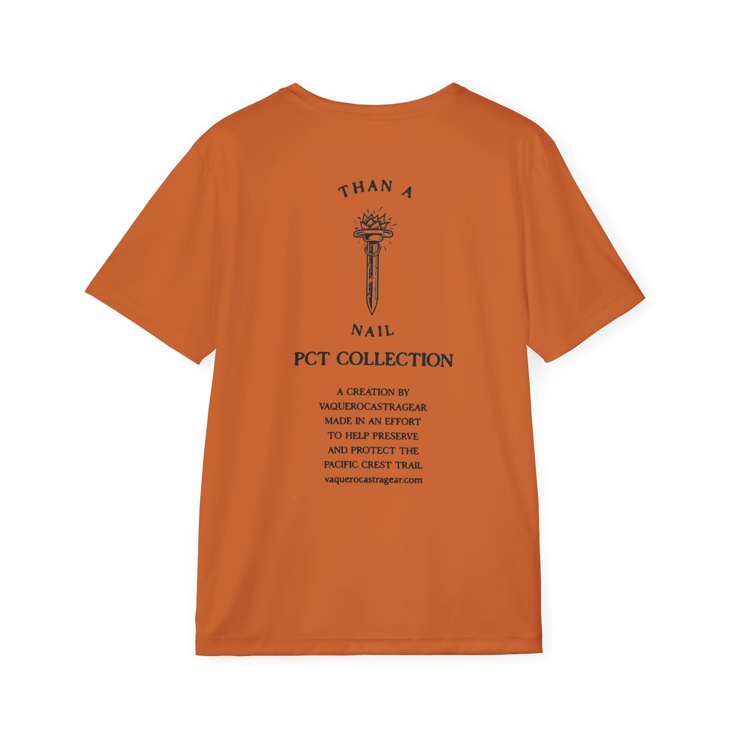 MENS HAMMER TEE BURNT ORANGE