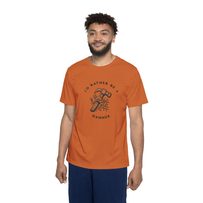 MENS HAMMER TEE BURNT ORANGE