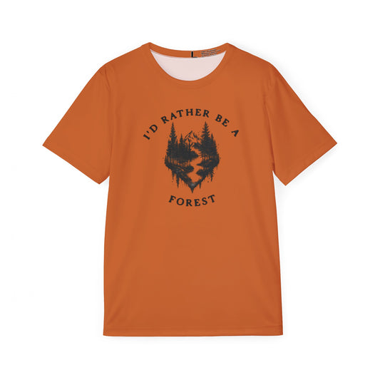 MENS FOREST TEE BURNT ORANGE