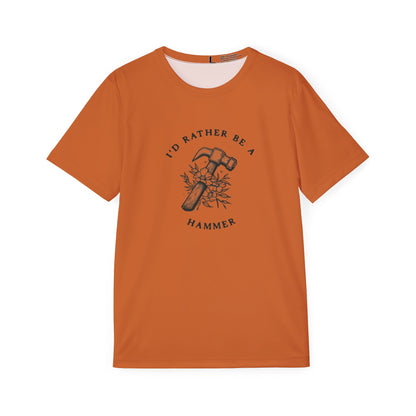 MENS HAMMER TEE BURNT ORANGE