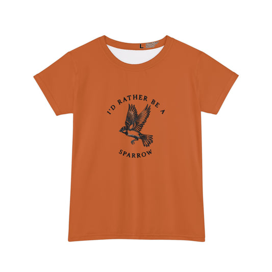 THE SPARROW TEE BURNT ORANGE