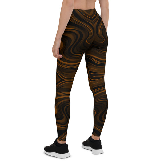 Chocolate Swirl Leggings